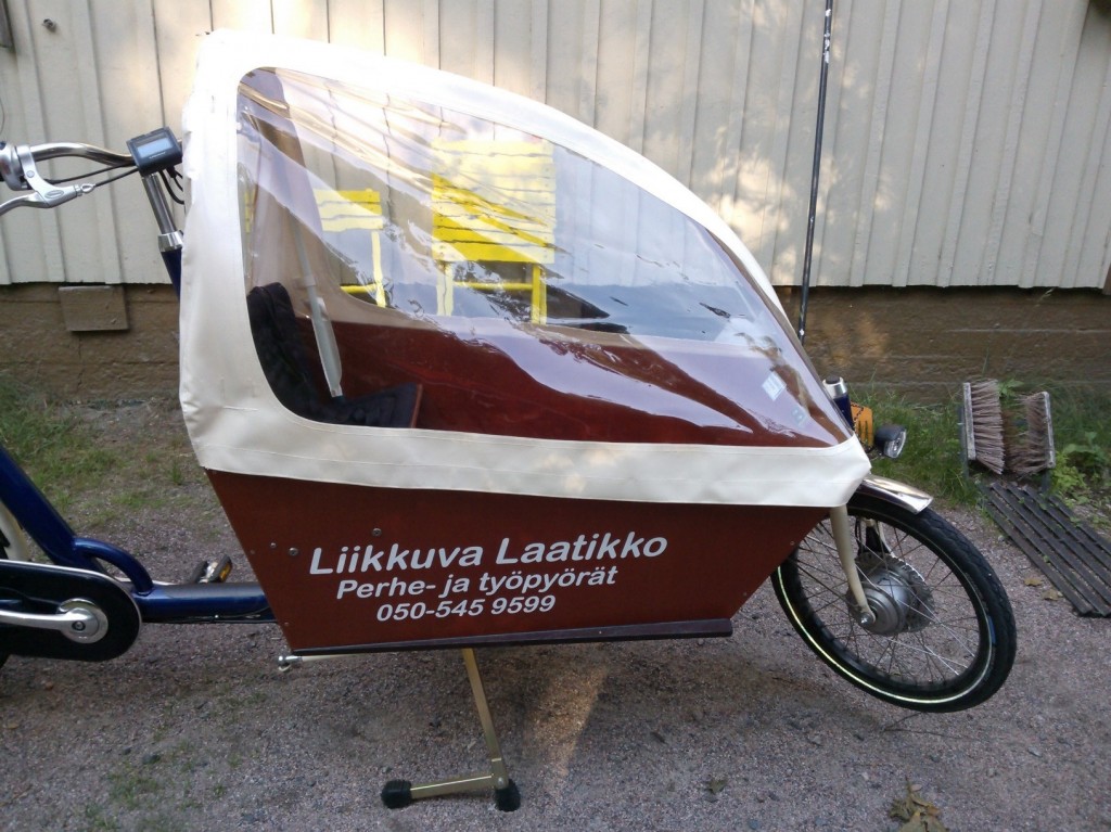 Tältä kuomu näyttää valmiina.
