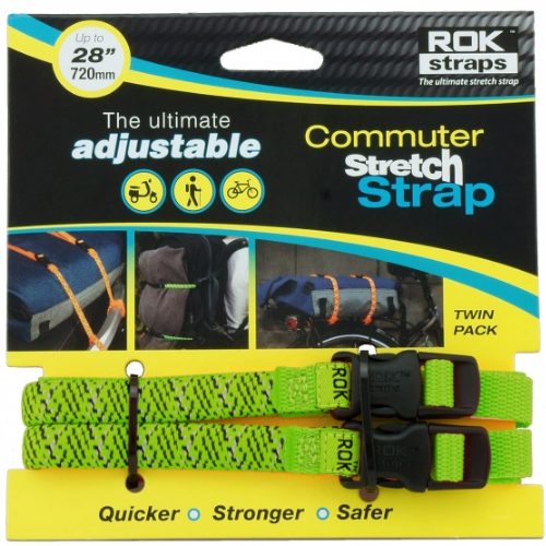ROK Strap 12mm, L=300-720mm, max 18 kg, Vihreä/Oranssi/Musta - Image 3